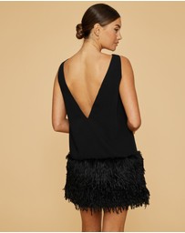 Revibe - Repaired CHANCERY Trace Mini Dress - AU 14