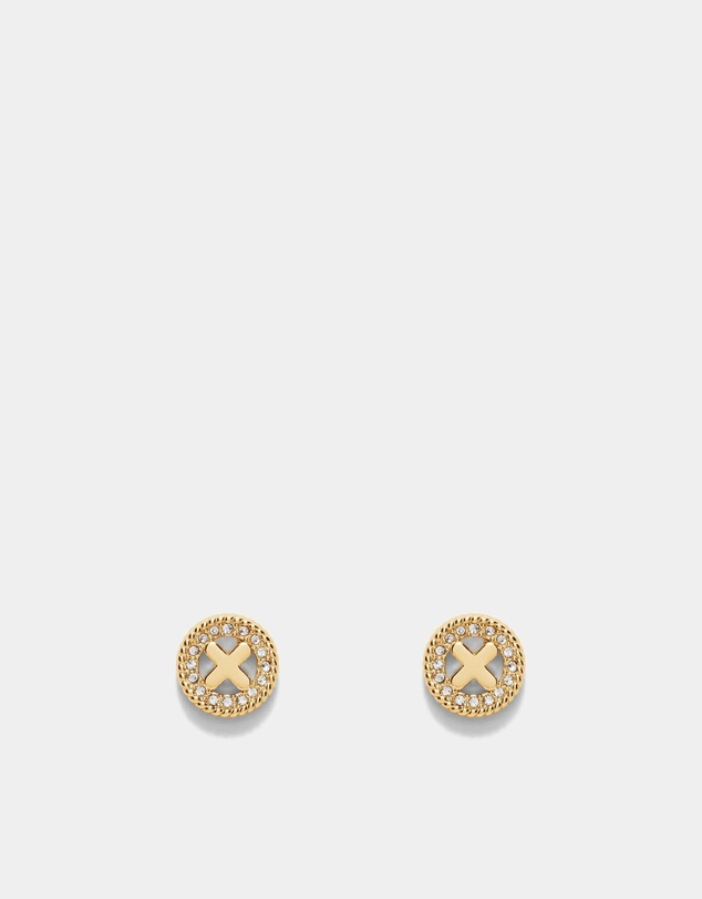 MIMCO - Amulet Stud Earrings - Gold