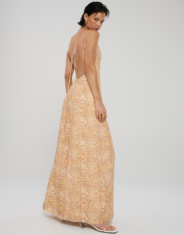 Winona - Morska Panel Midi Dress
