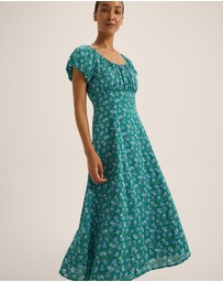 Review - Diana Floral Midi Dress