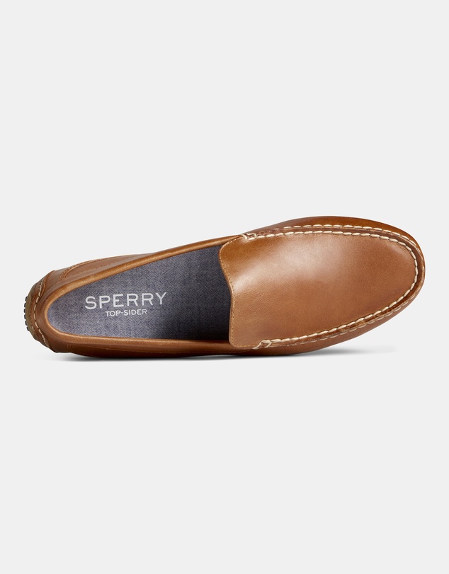 Sperry - Davenport Wide Leather Tan- Men's 