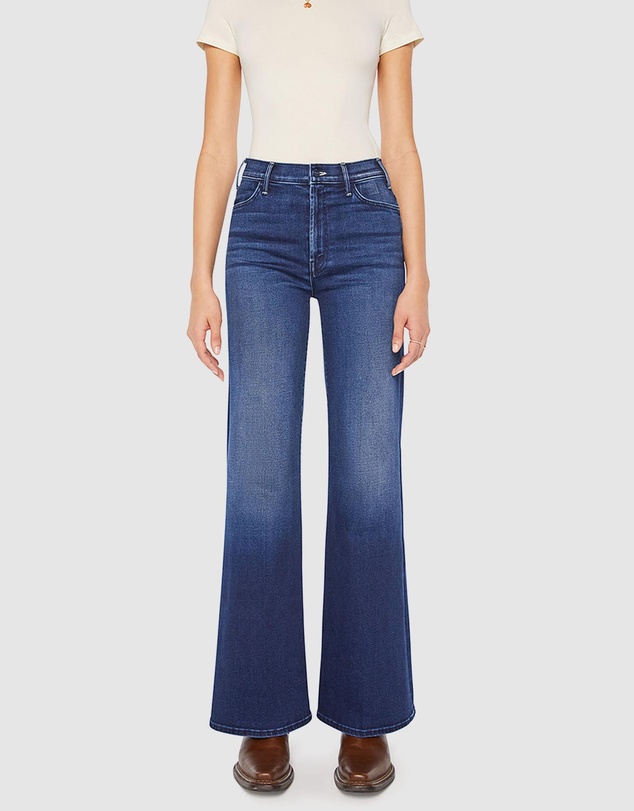 MOTHER - The Hustler Roller Sneak Jeans