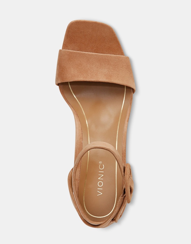 Vionic - Zinfandel Block Heel Sandal - Camel
