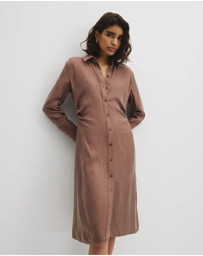 Country Road - Draped Waist Dress