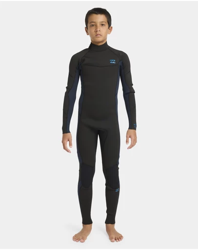 Billabong - Boys 8 to 16 4/3Mm Absolute GBS Back Zip Long Sleeve Fullsuit