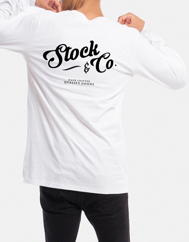 Stock & Co. - Scroll Long Sleeve Tee