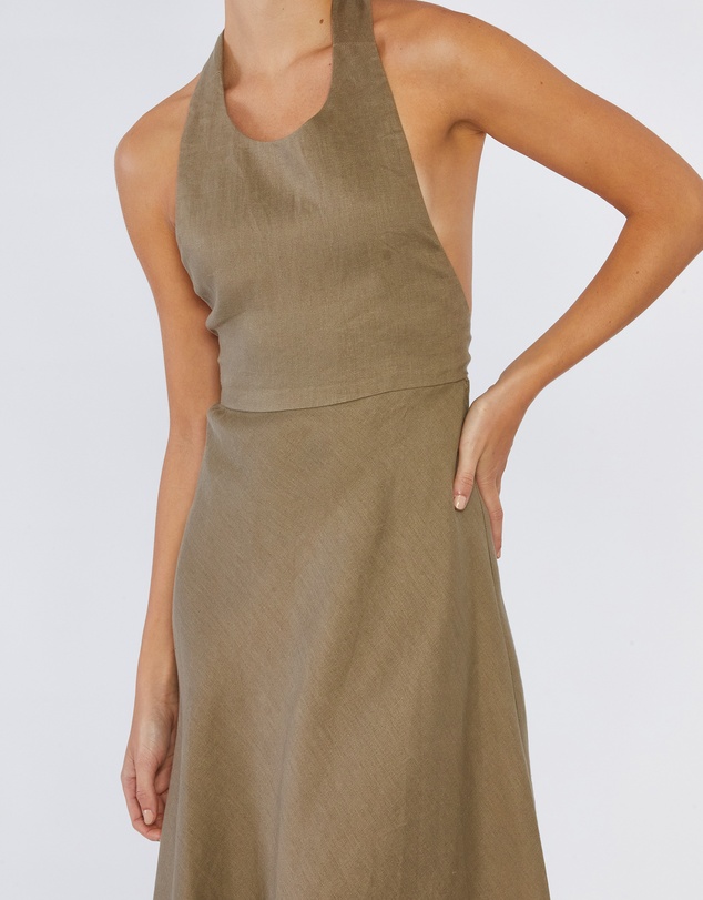 Amelius - Zaina Linen Maxi Dress