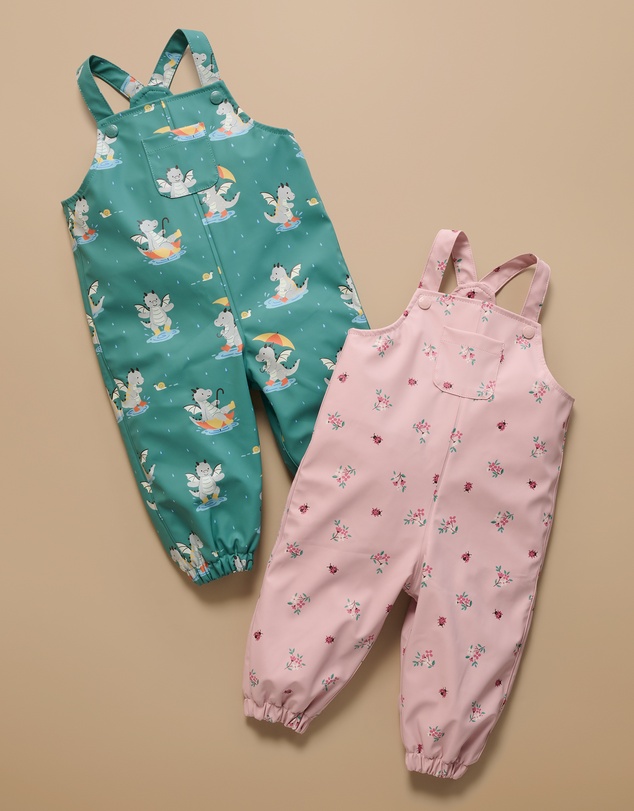 Purebaby - Waterproof Overalls -Kids-Babies