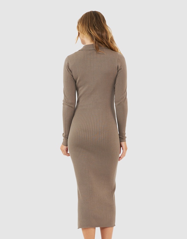 Ripe Maternity - Sammy Knit Polo Dress