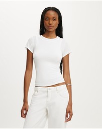 Cotton On - Double Layer Short Sleeve