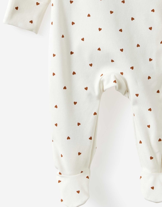 Cotton On Kids - Organic Cross Over Zip Romper