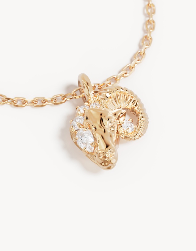 By Charlotte - You Are Magic Zodiac Necklace Aries