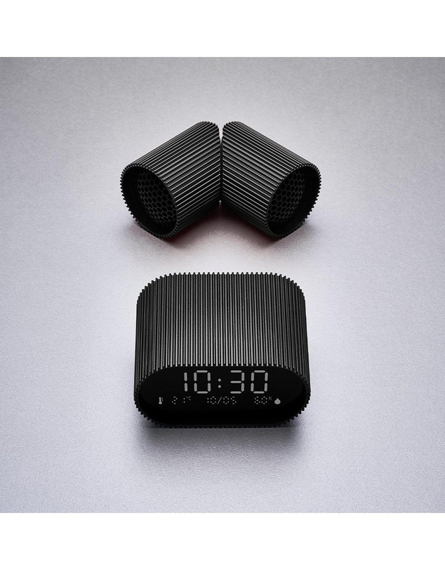 Lexon - Lexon Ray Set Of Magnetic Bluetooth Speakers - Black