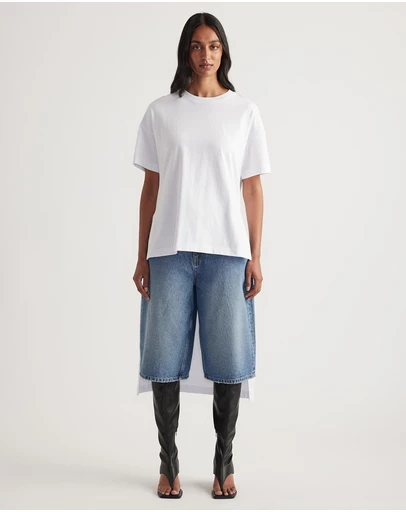 Decjuba - Michele High Low Hem Tee