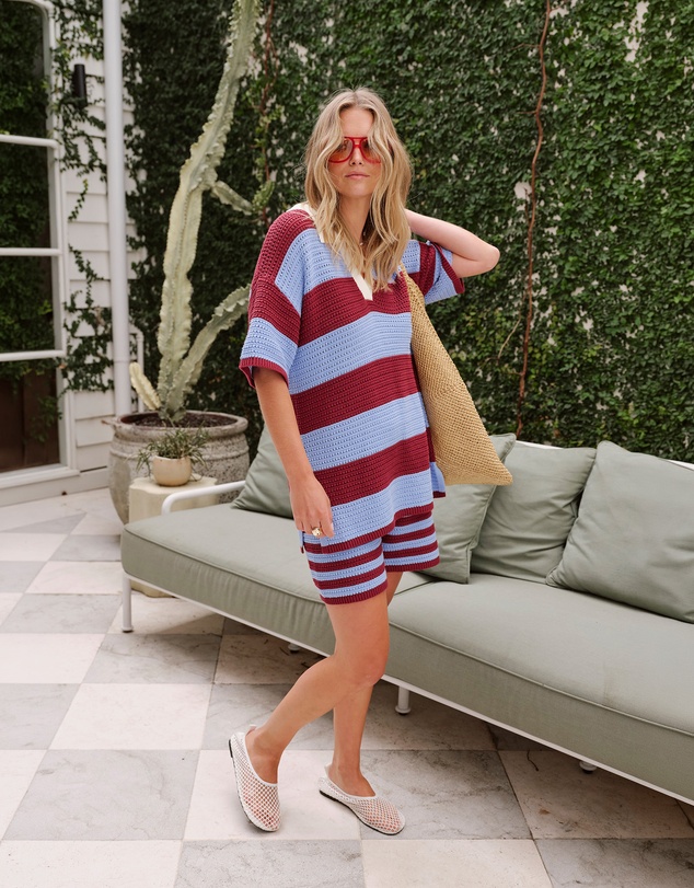 Ceres Life - Mara Short Sleeve Knit Tunic