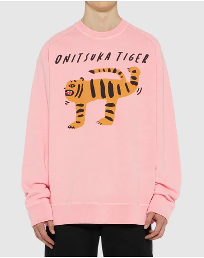 Onitsuka Tiger - Washed Sweat Top - Unisex
