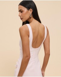 CHANCERY - Eloise Cross Front Square Neck Dress