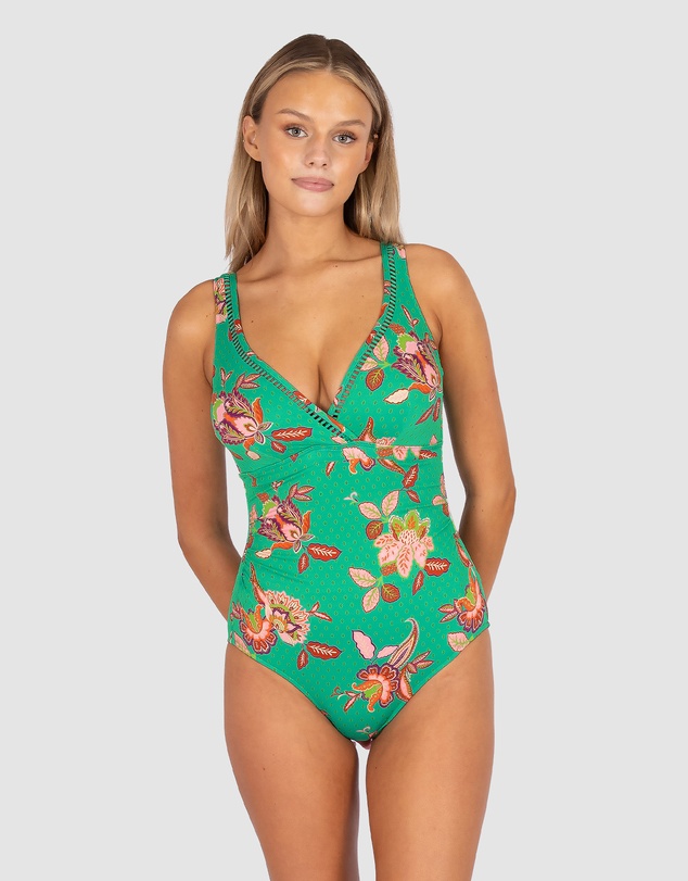 Baku Swimwear - Spice Temple E/F Cup One Piece Swimsuit