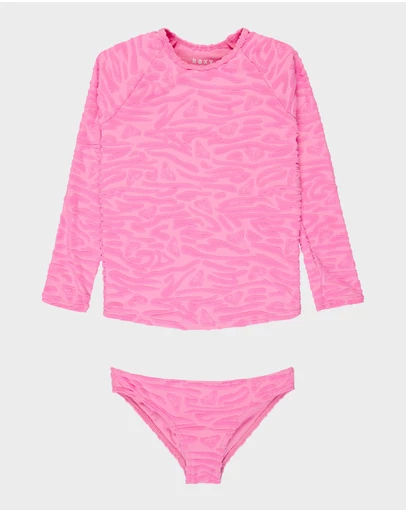 Roxy - Girls 2 to 7 Animalia One Piece Rash Vest