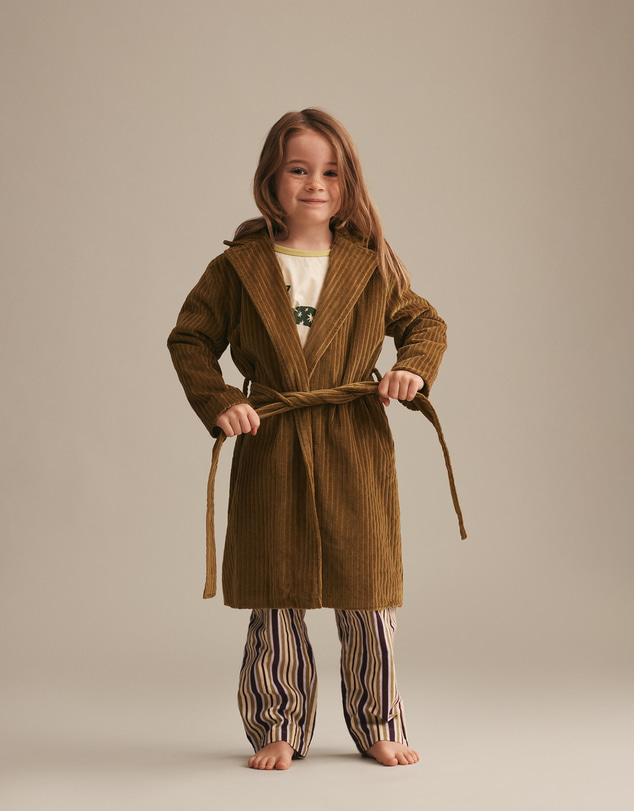 Resting - Ribbed Velvet Ace Robe