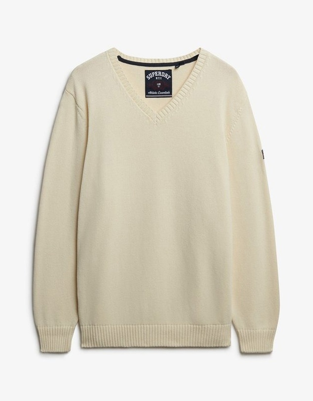 Superdry - Oversized V Neck Jumper