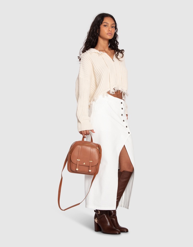 Belle & Bloom - Can't Forget You Denim Midi Skirt