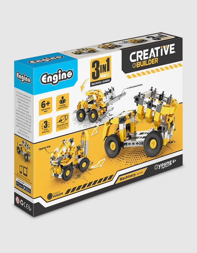 Engino - Engino - Creative Builder - Machinery Set - Tipper Truck