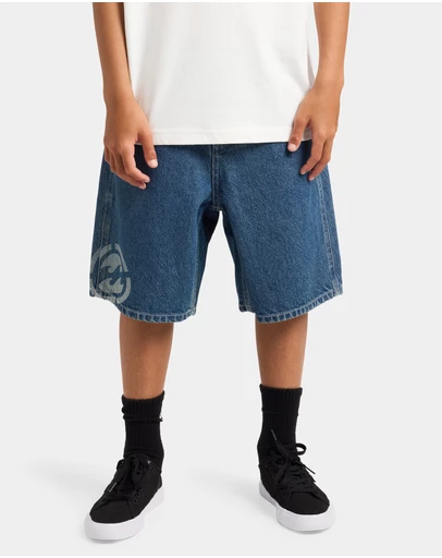 Billabong - Boys 8 to 16 Boys Spec 73 Baggy Denim Shorts