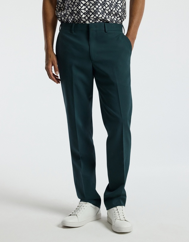 Calibre - Double Crepe Suit Pants Hunter Green