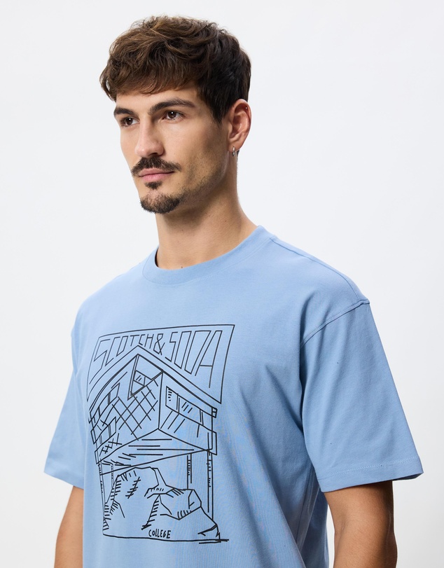 Scotch & Soda - Relaxed Fit Logo T-Shirt