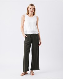 Ripe Maternity - Wide Leg Tencel Pant