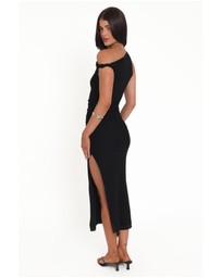 Petal & Pup - Sandria Off Shoulder Maxi Dress - Black