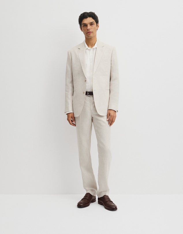 Country Road - Regular Fit Linen Tailored Pant