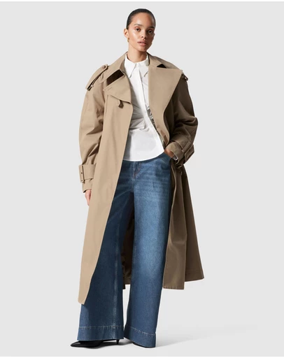 & Other Stories - Belted Maxi Trenchcoat