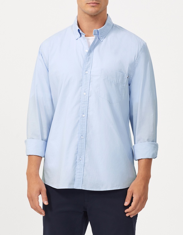 Van Heusen - Washed Poplin Casual Shirt