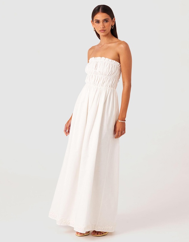 SNDYS - Ines Strapless Maxi Dress