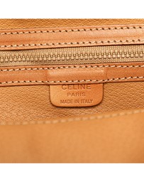 Pre-Loved by Azura Reborn - Pre-Loved celine Stylish Patterned Leather Shoulder Bag with Adjustable Strap and Handles