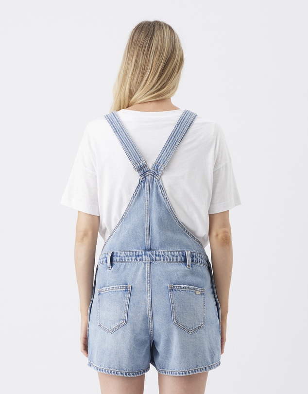Ripe Maternity - Bre Denim Short Overalls