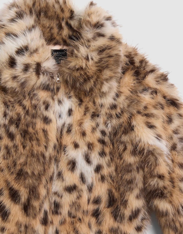 Bardot Junior - Sylvie Faux Fur Jacket - Kids-Teens