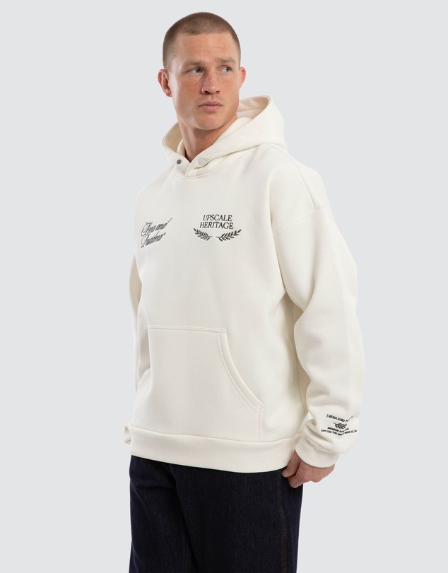 Nena & Pasadena - Etiquette Box Fit Hoodie
