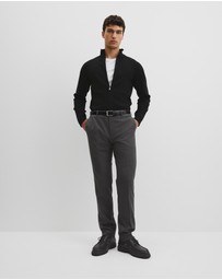 Country Road - Australian Cotton Silk Blend Zip Through Knit Jacket