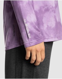 Quiksilver - Training Tie Dye   Long Sleeve T Shirt For Men
