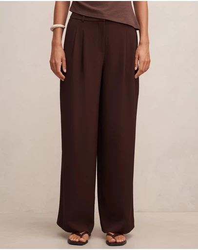 Forever New - Annabelle Pleated Wide Leg Pants