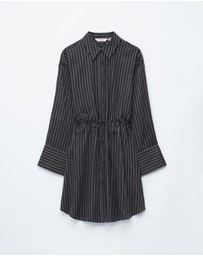& Other Stories - Oversized Mini Shirt Dress