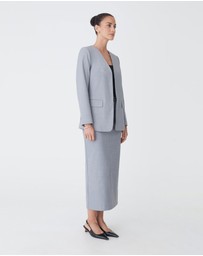 Forcast - Aaria Collarless Blazer