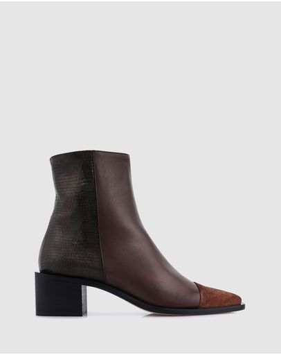 35097 Brown (back)/brandy (upper)/2735 brown (toe)