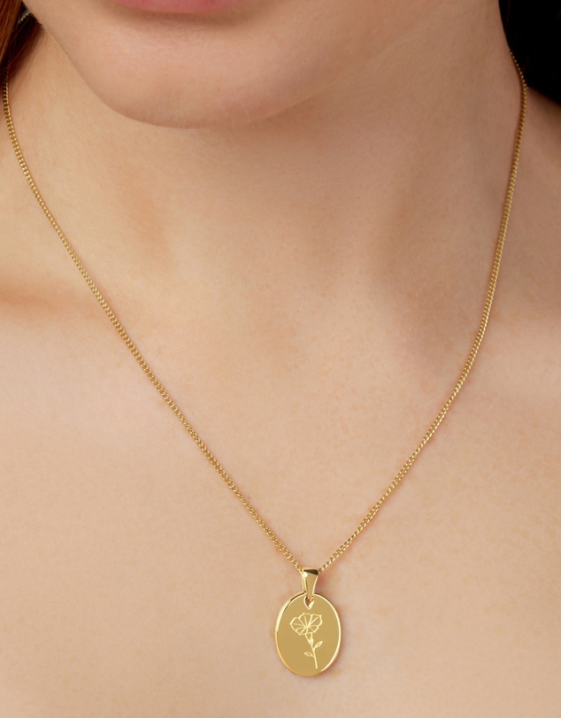 Pastiche - September Birth Flower Necklace