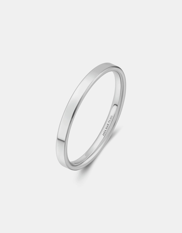 Ania Haie - Silver Smooth Band 2mm
