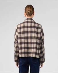 MVN - Plaid Short Jacket