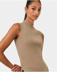Forcast - Charm Mock Neck Knit